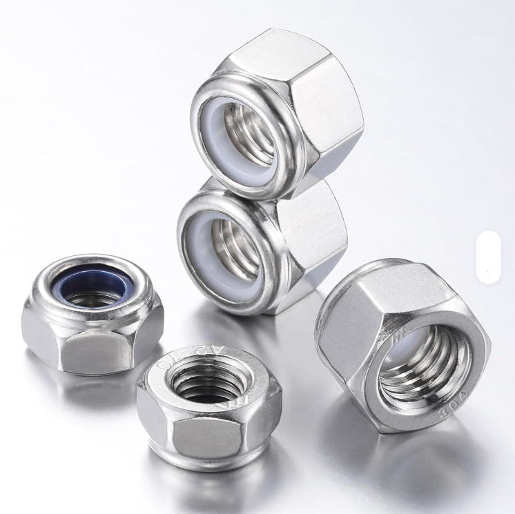 Nylon Lock Thin Nuts — view 2